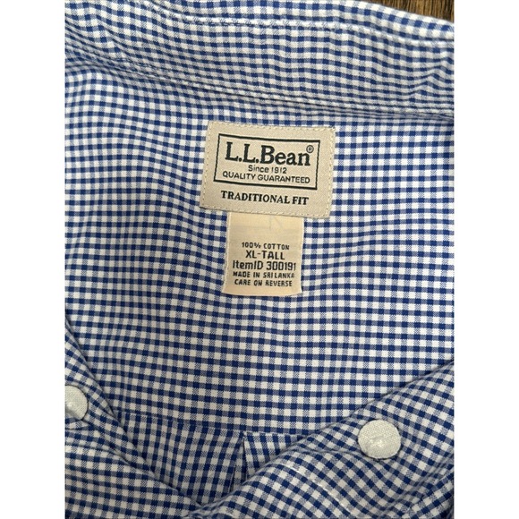 L.L. Bean BUNDLE 4-Men's Short Sleeve Button-Ups, Sz XL‎ Tall - Picture 5 of 7